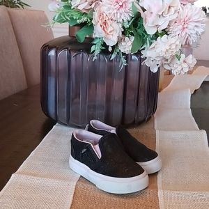 Vans, Glitter Blk Sparkle